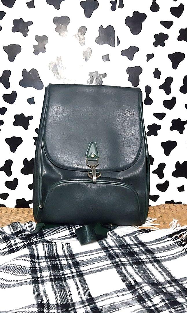 Louis Vuitton Vintage Green Epi leather backpack (with code), Luxury, Bags  & Wallets on Carousell
