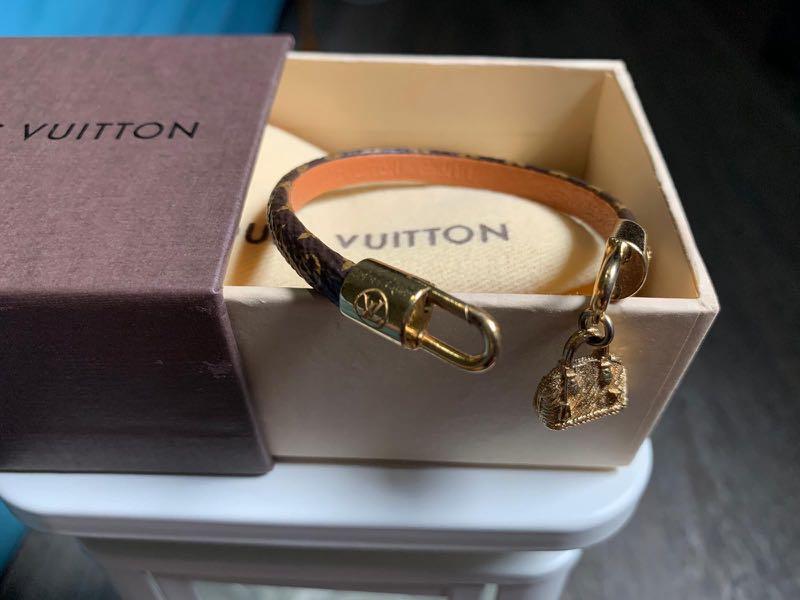 100% Genuine Louis Vuitton M6220F Alma Nano Canvas Bracelet Size 17 ~ Brand  New
