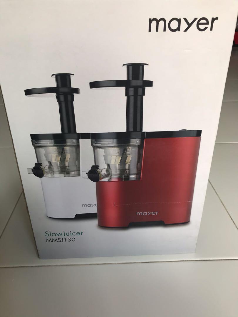 Mayer slow juicer top