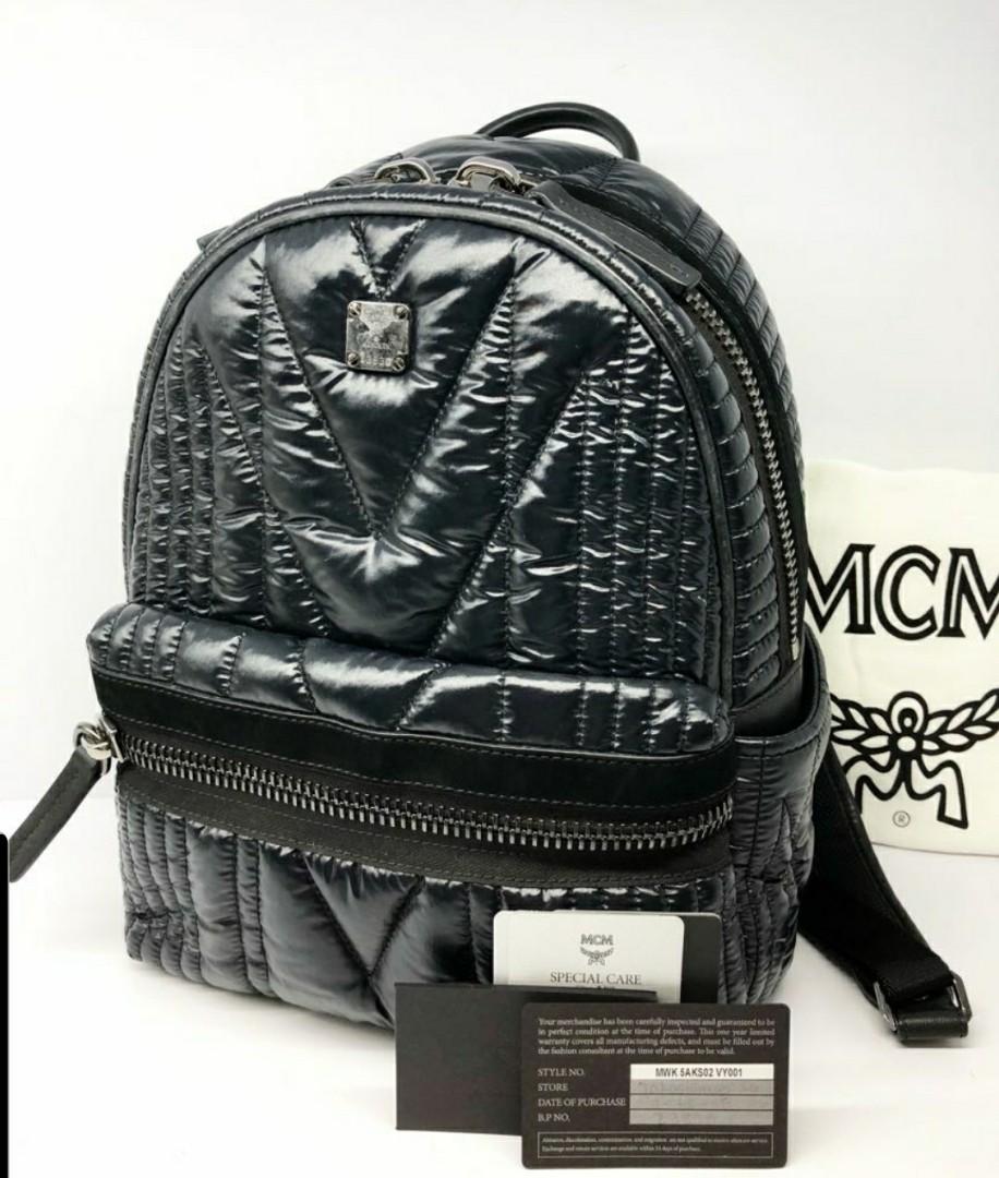 Authentic MCM Nylon Backpack Luxury Bags Wallets on Carousell