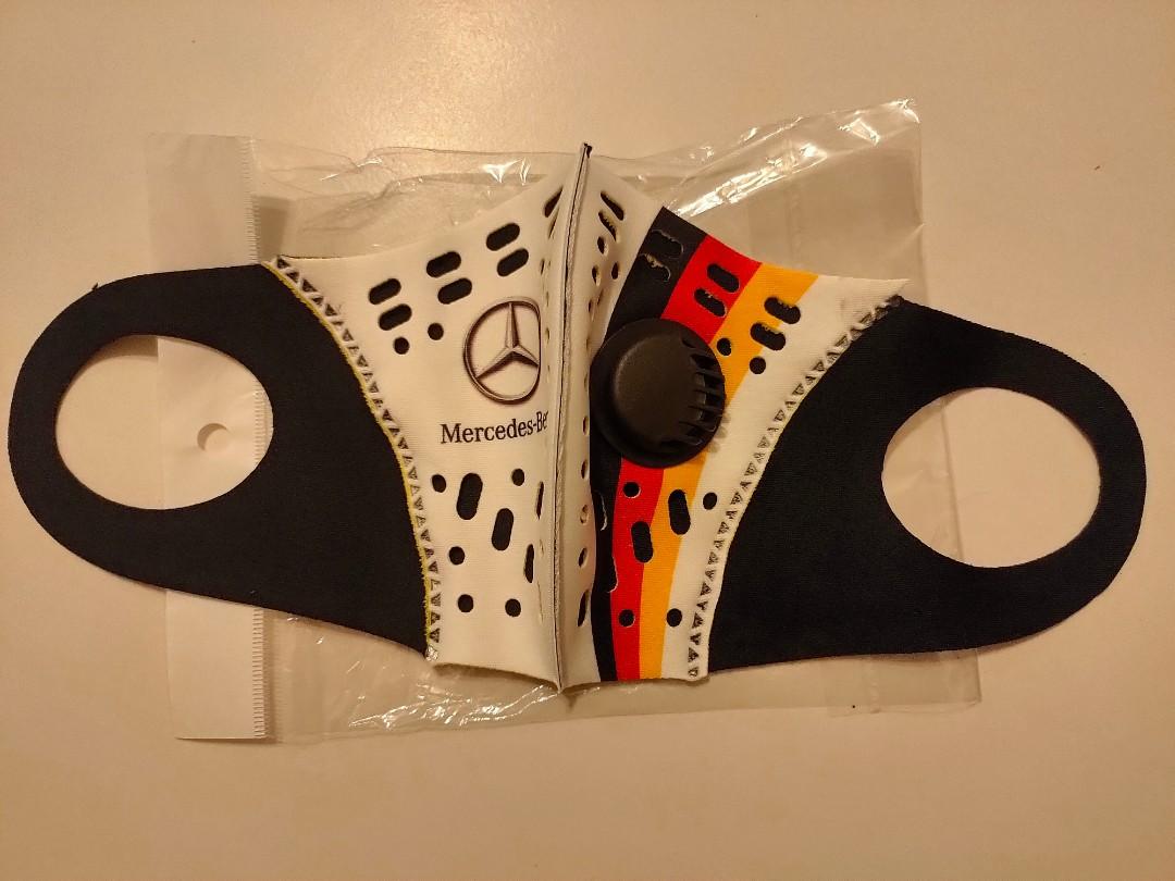 Mercedes Reusable Mask with Respirator, Everything Else on Carousell
