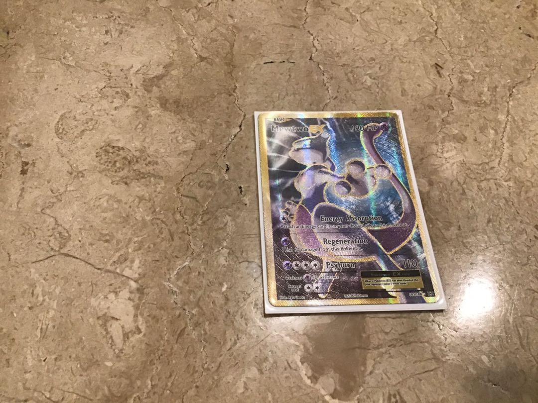 Mewtwo Ex Full Art Toys Games Board Games Cards On Carousell