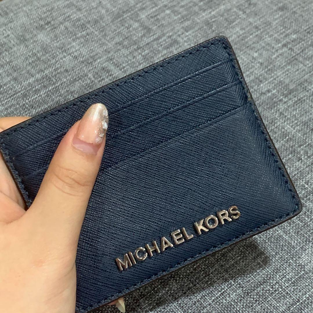 Michael Kors Card Holder, Luxury, Bags & Wallets on Carousell