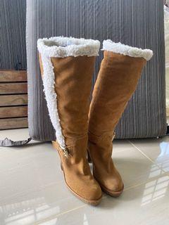 Michael Kors Shearling boots