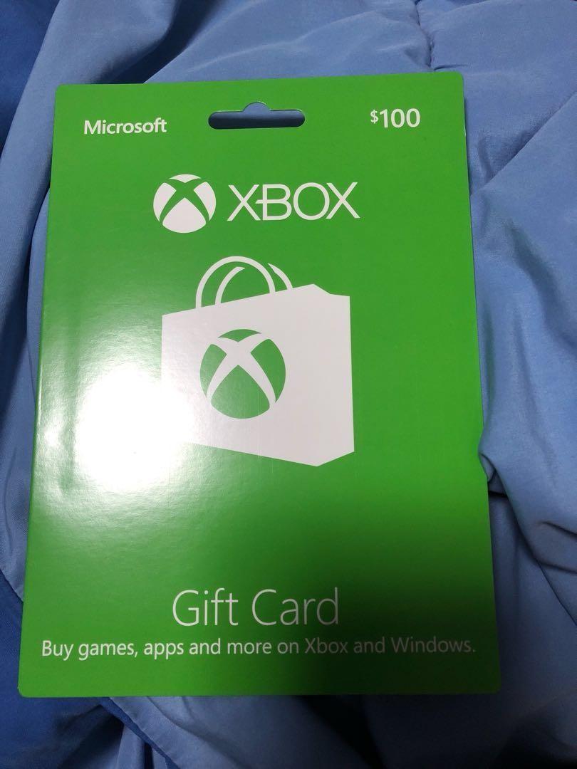 $100 microsoft gift card