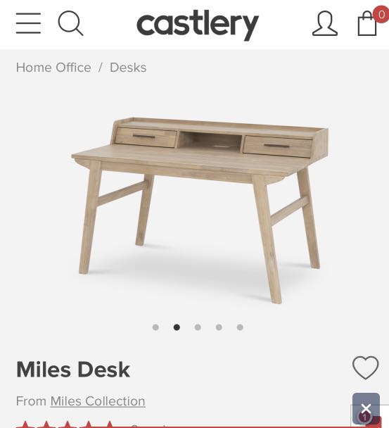 Castlery desk top