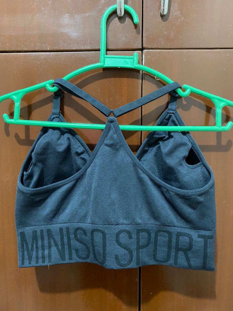 Miniso Sports Bra, Men's Fashion, Activewear on Carousell