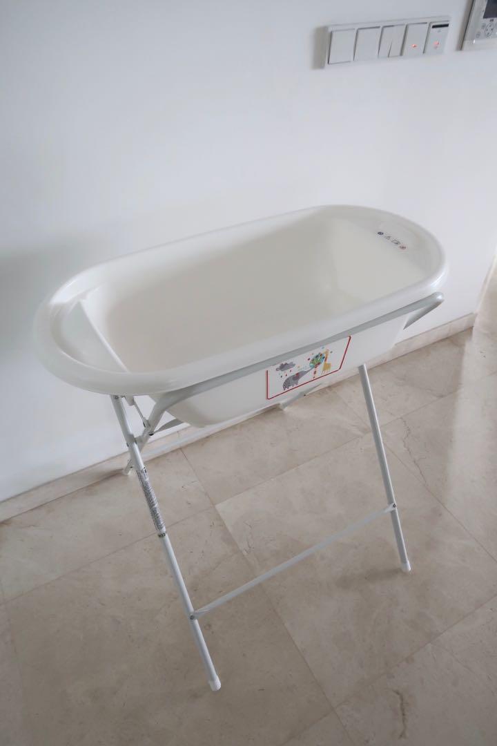 Mothercare bath with stand, Babies & Kids, Bathing & Changing, Bathtub & Bath Accessories on