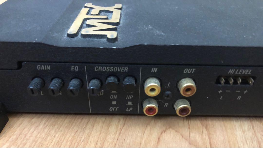 MTX Thunder 250X car amplifier crossover USA 2x50W, Car Accessories, Electronics & Lights on