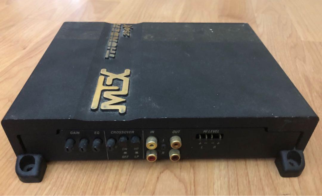 MTX Thunder 250X car amplifier crossover USA 2x50W, Car Accessories, Electronics & Lights on