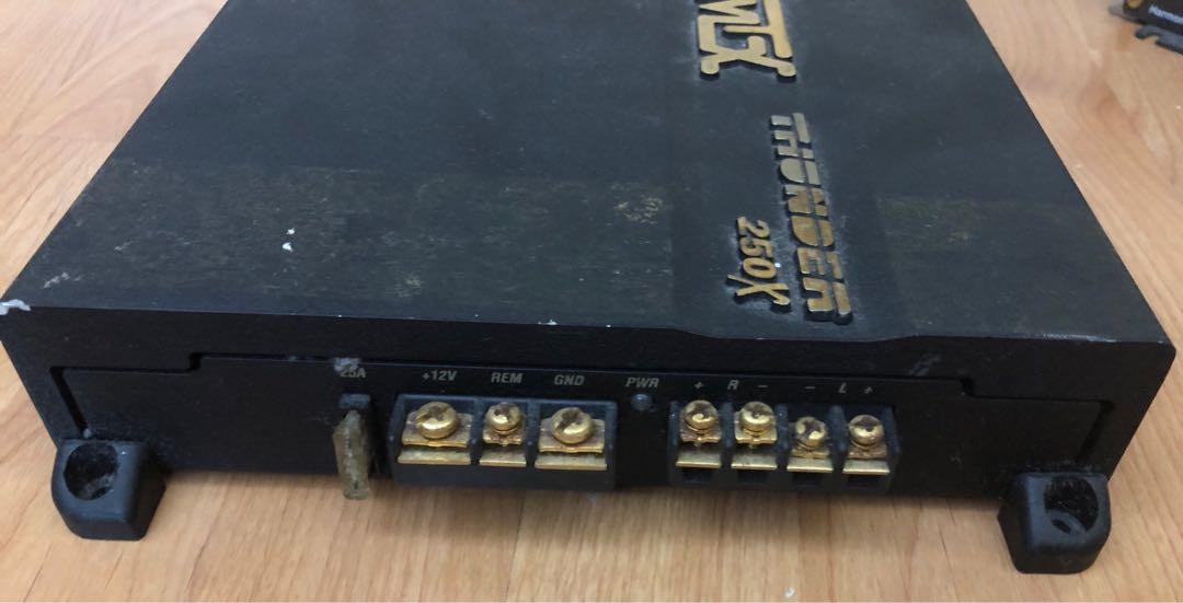 MTX Thunder 250X car amplifier crossover USA 2x50W, Car Accessories, Electronics & Lights on
