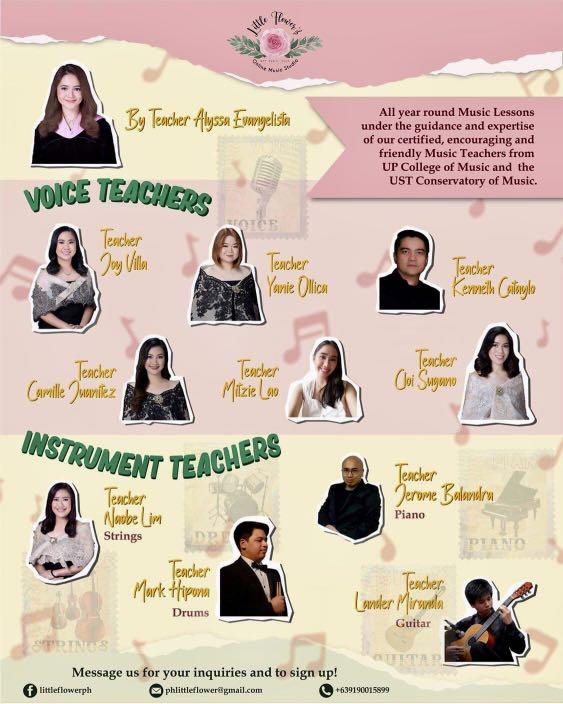 Guitar Lessons (Category: Musical Instruments) located in Iloilo. Submitted by skylab79 (Listing ID 1023568706, Image 2). Description: Kindly visit their IG/FB account for your inquiries. Little Flower’s Performing Arts Academy. Offers online, face to face and home service music lesson. Thank you and God bless! 🌸🎶.