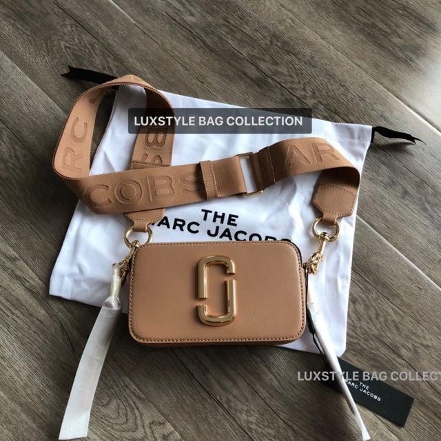 marc jacobs snapshot bag brown