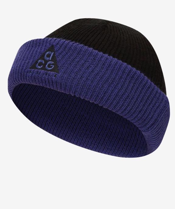 purple nike beanie