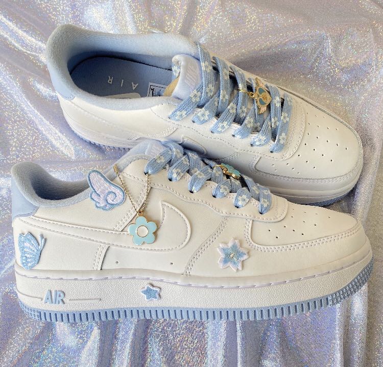 nike air force 1 hydrogen blue