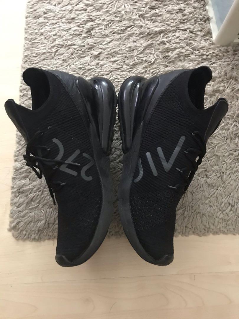 Nike air max sales 270 flyknit black