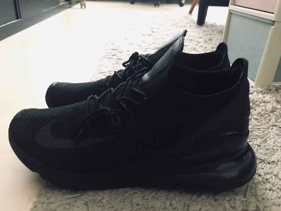 Nike 270 black flyknit clearance