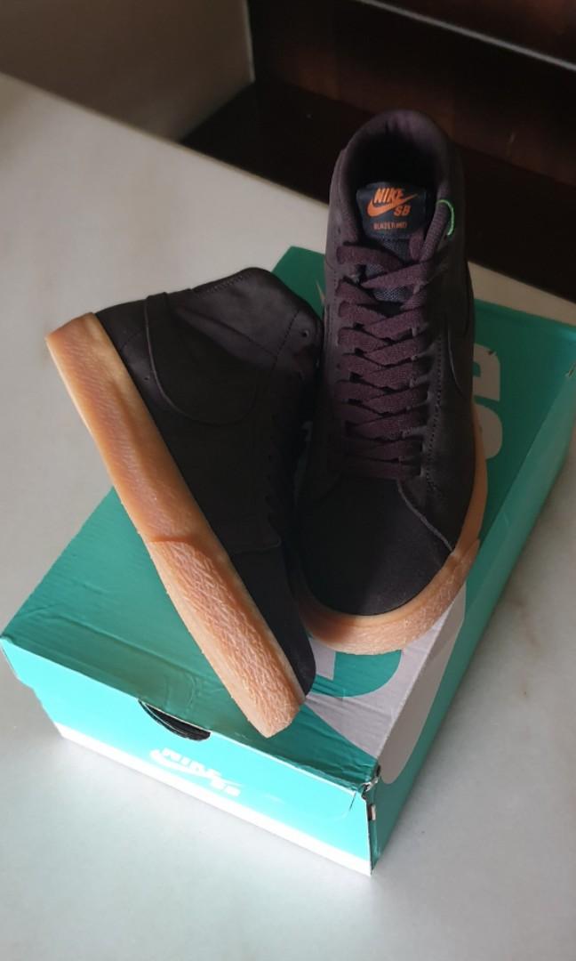 Nike sb blazer mid velvet brown hotsell