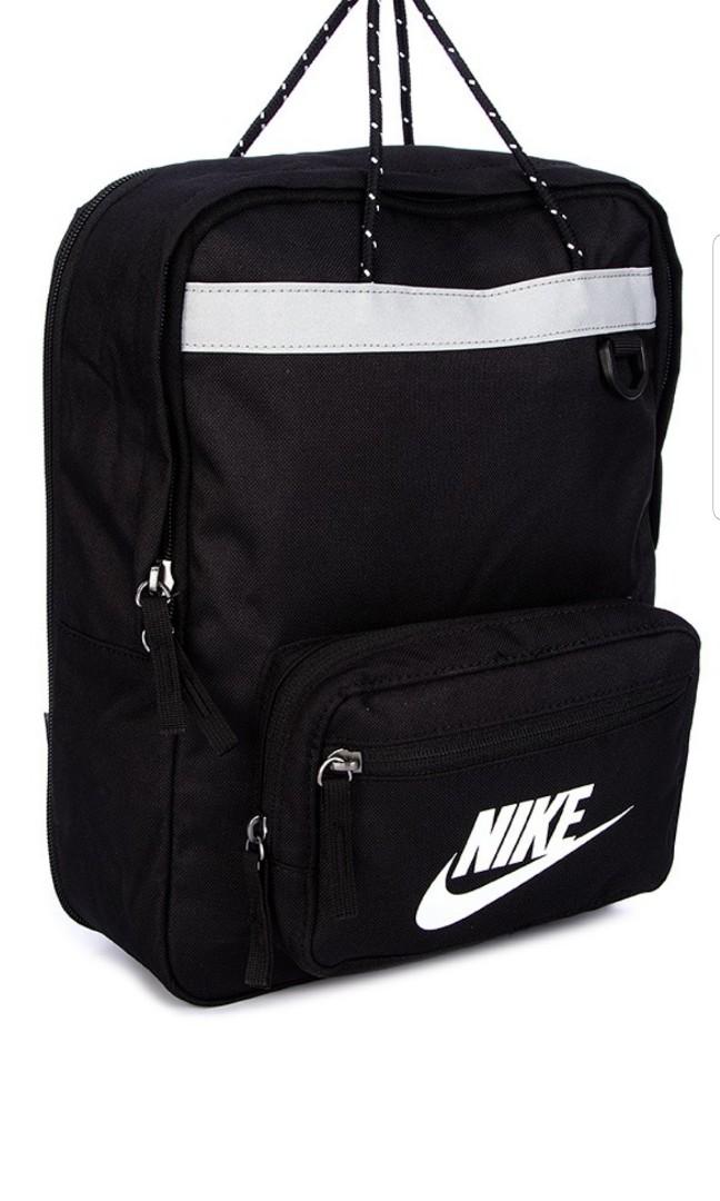 Nike Tanjun Mini Premium Backpack 15L Black White Expandable Bag