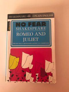 NO FEAR ROMEO AND JULIET