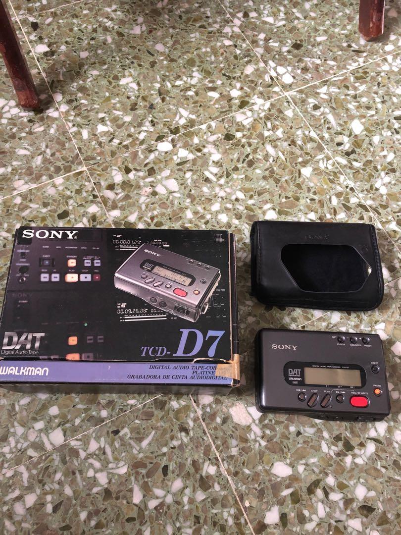 保証有り】SONY ソニー TCD-D7 DAT WALKMAN 希少付属品 NOT