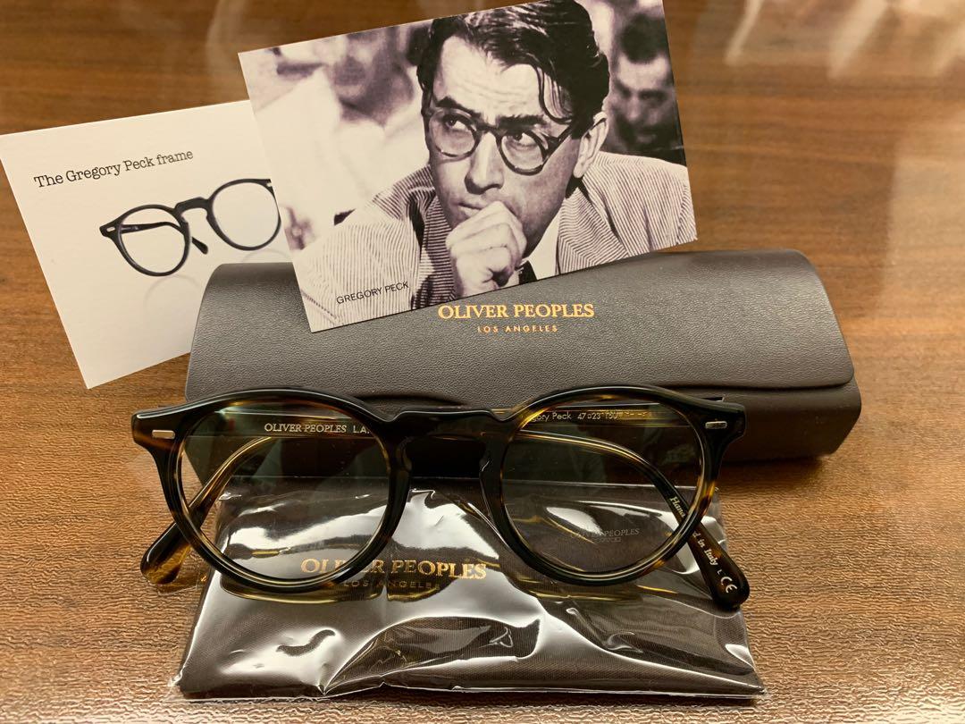 Oliver Peoples Gregory Peck Cocobolo 金子眼鏡白山眼鏡 男裝 男裝配飾 Carousell