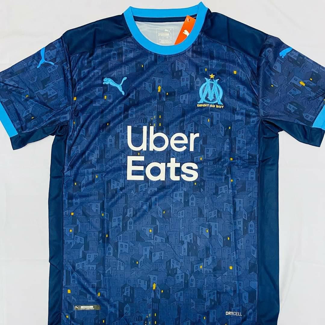 Olympique Marseille Away Kit 20 21 Sports Athletic Sports Clothing On Carousell