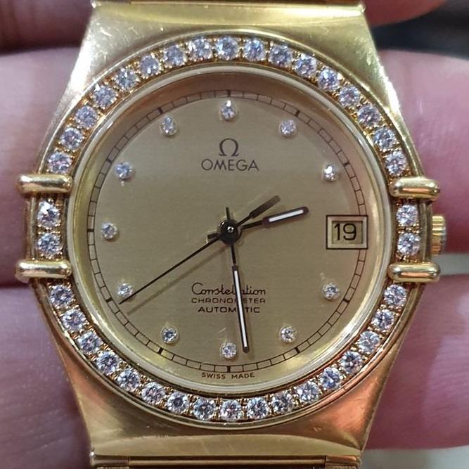 Omega Constellation Manhattan 368.1075 Automatic Wristwatch, Women