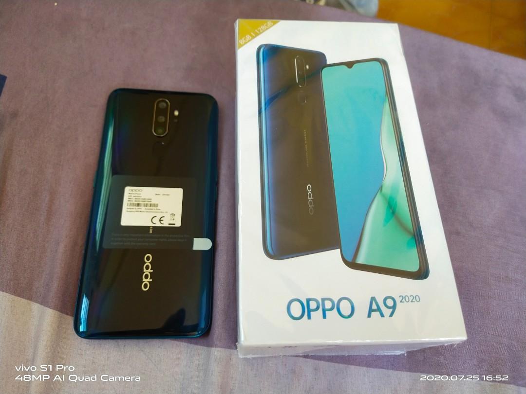 Oppo A9 2020 8 128gb Myset Fullset Like New Mobile Phones Tablets Android Phones Oppo On Carousell
