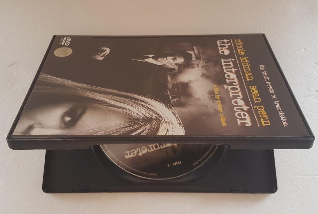 Original Dvd Video Disc Of The Interpreter Hollywood Blockbuster Movie Director Sydney Pollack Nicole Kidman Sean Penn 2005 Movie Classic Movie Music Media Cds Dvds Other Media On Carousell