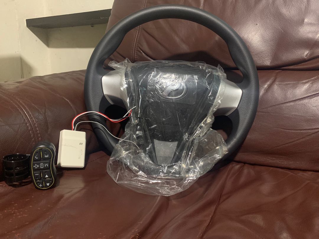 Axia steering wheel size top