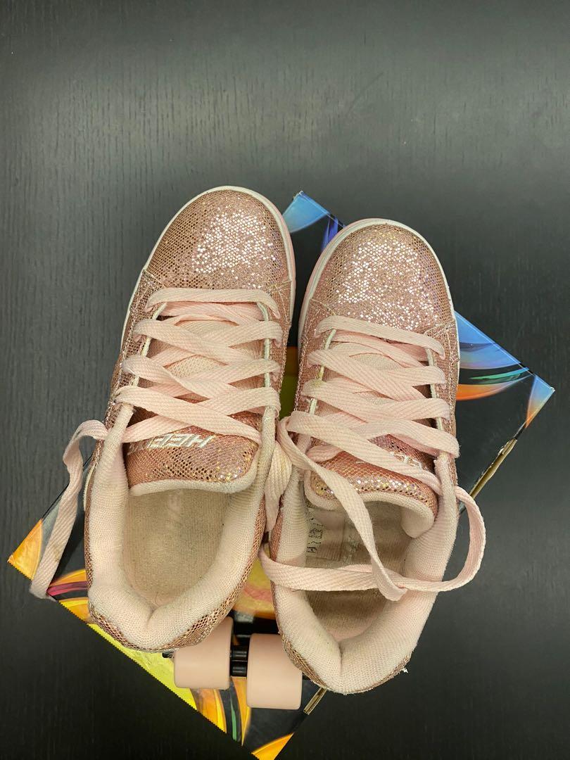 Rose gold heelys on sale