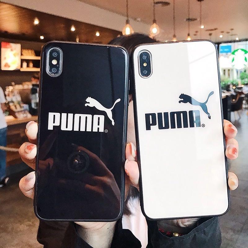 PO] Puma Tempered Glass iPhone Case 