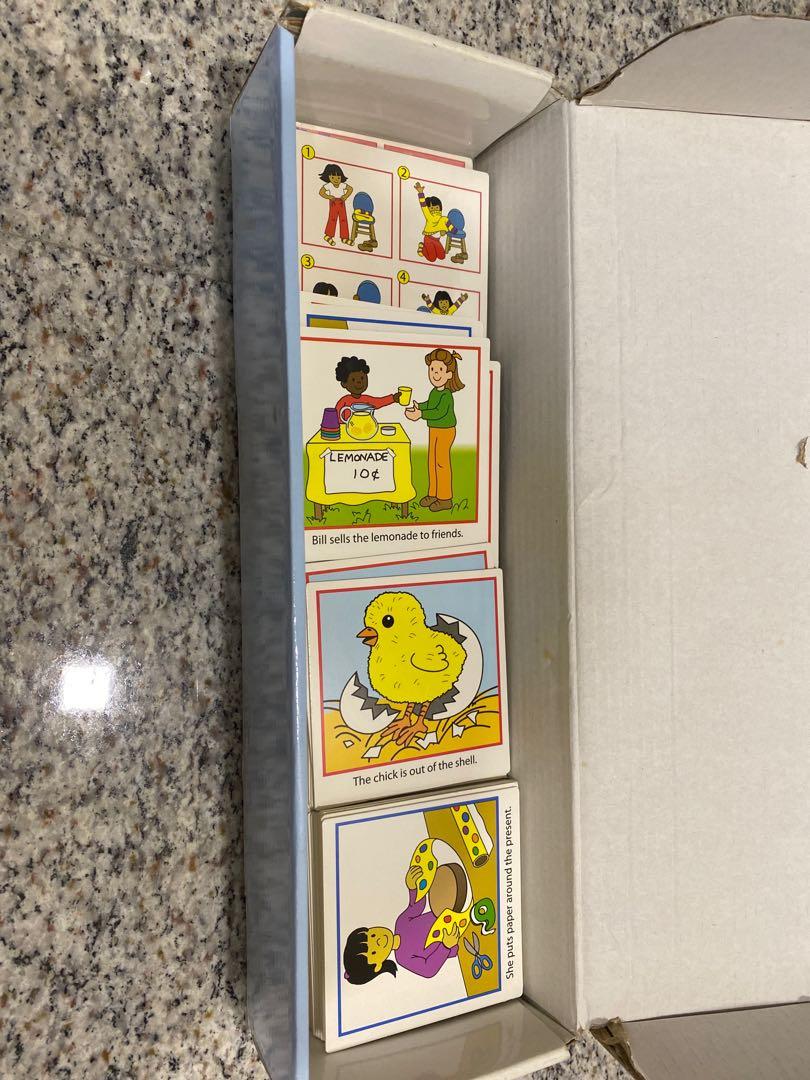 Pocket chart & pocket chart card set, Hobbies & Toys, Stationery