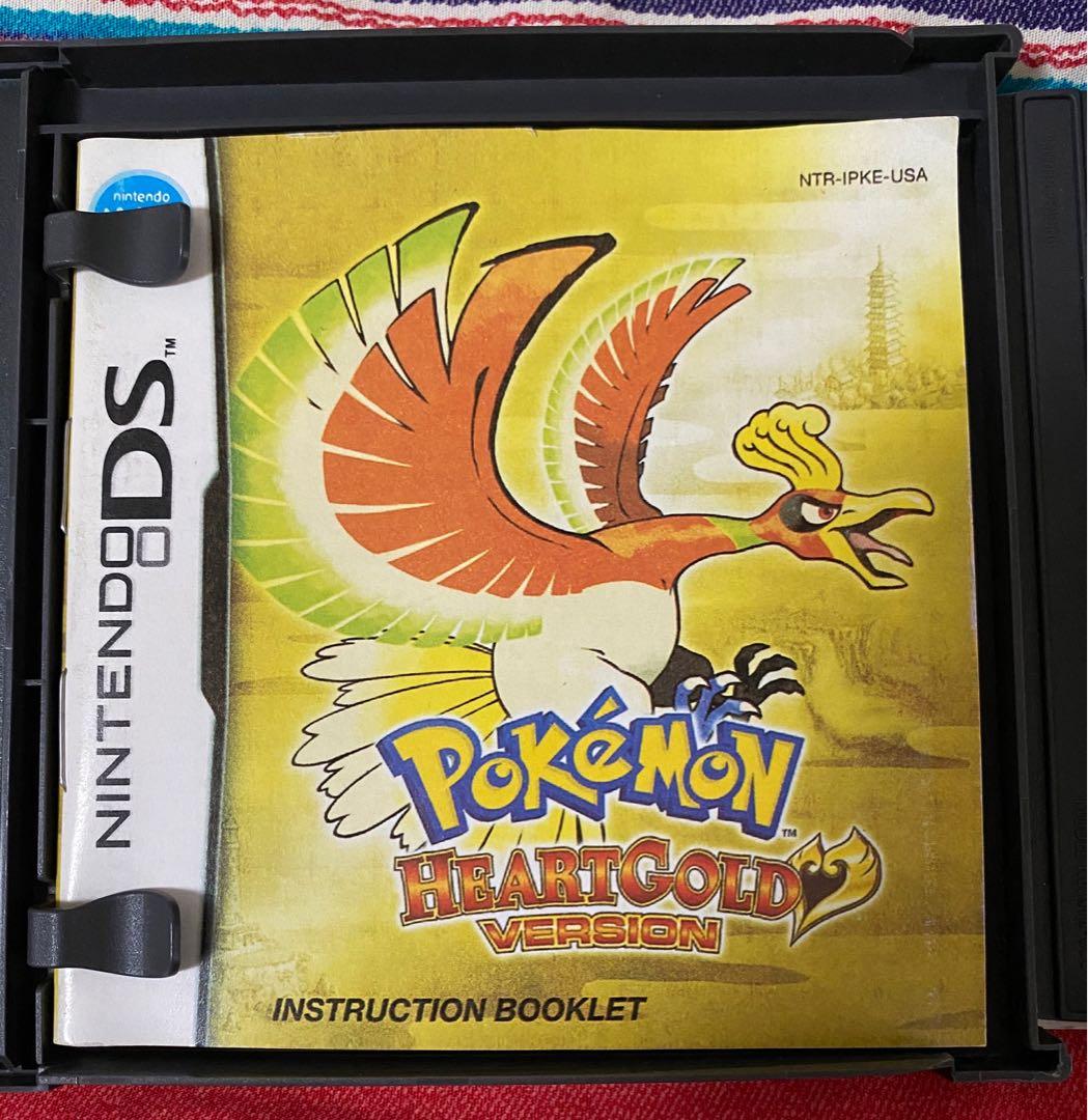 Pokemon Heartgold DS Heart Gold RPG Game 3DS DSi Nintendo, Video Gaming