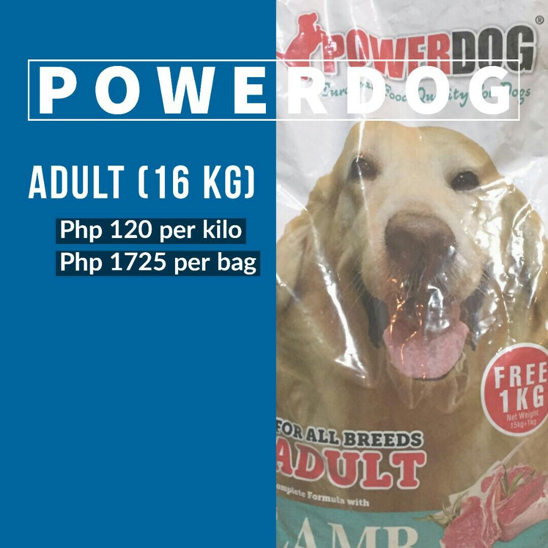 Power Dog Food Pets Supplies Pet Food On Carousell
