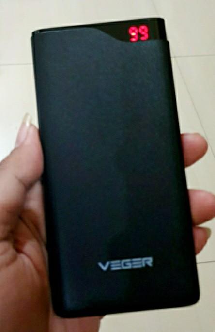 Powerbank Veger X108 10000mah Led Display 2 4a Garansi Telepon Seluler Tablet Aksesoris Tablet Handphone Power Bank Charger Di Carousell