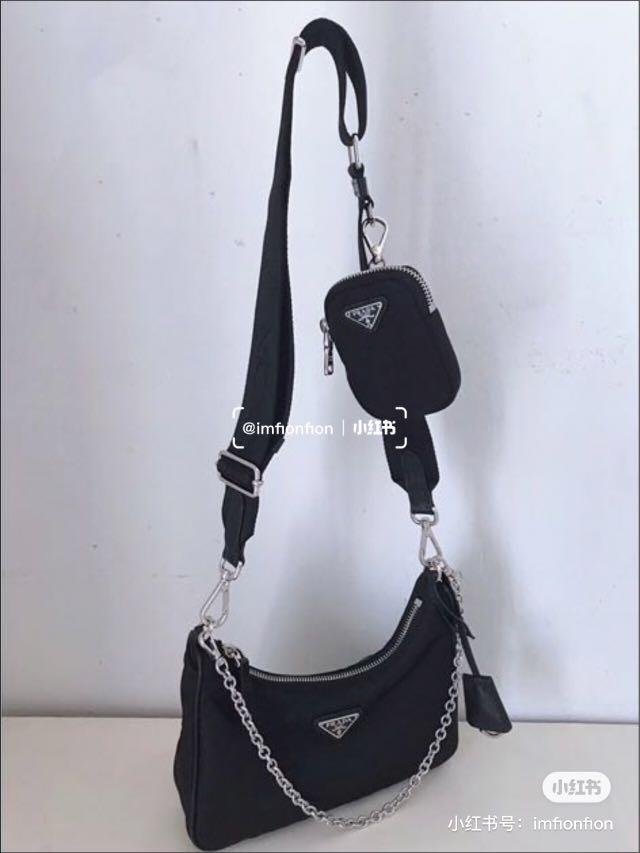 PRADA RE-Edition 2005 NYLON Shoulder Bag, Luxury, Bags & Wallets on  Carousell