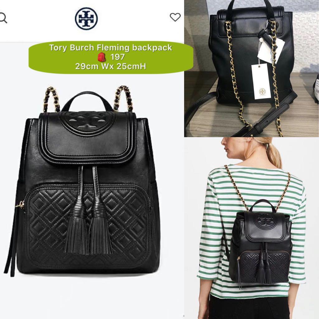 Tory burch backpack sale clearance