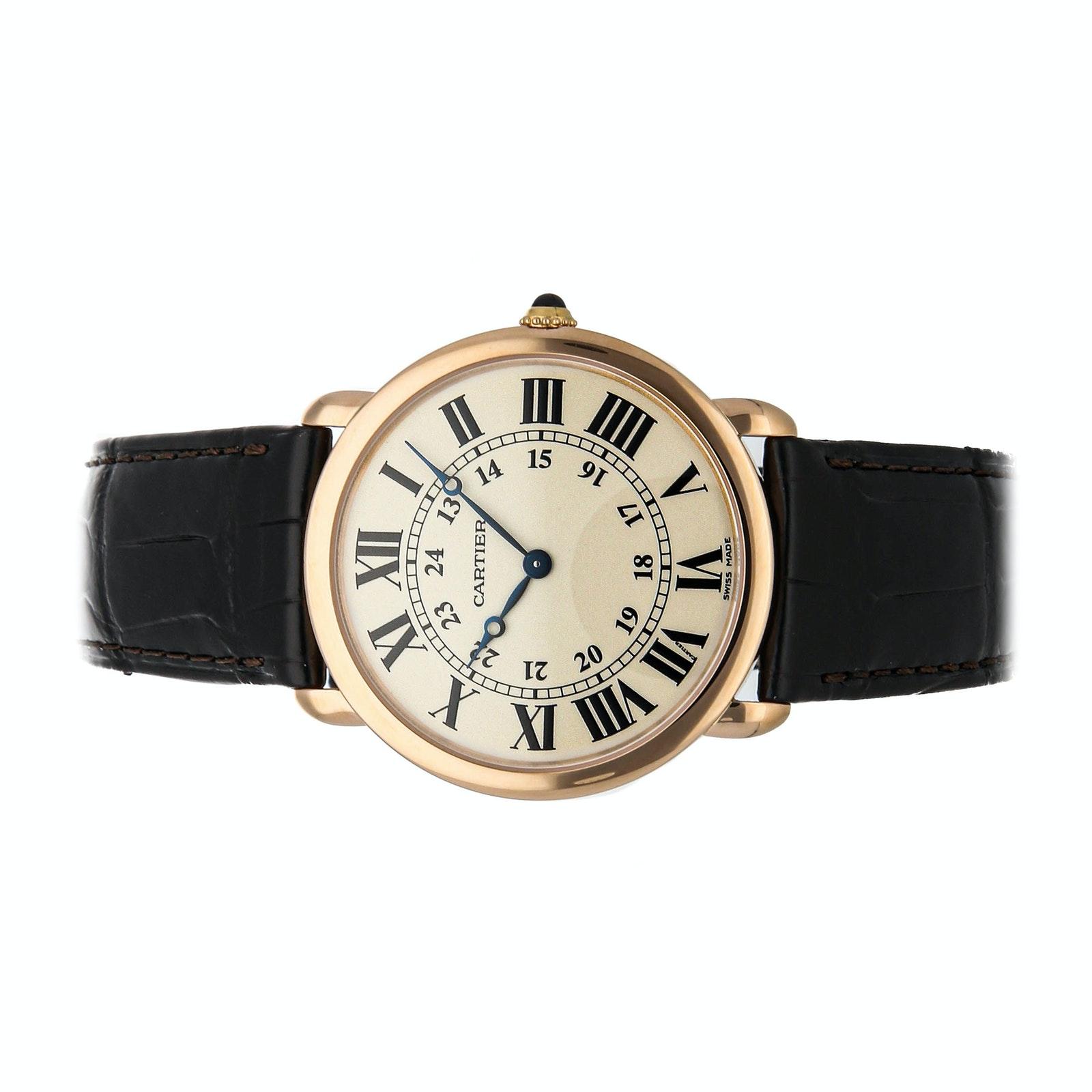 Pre Owned Cartier Ronde Louis Cartier W6800251 Luxury Watches on