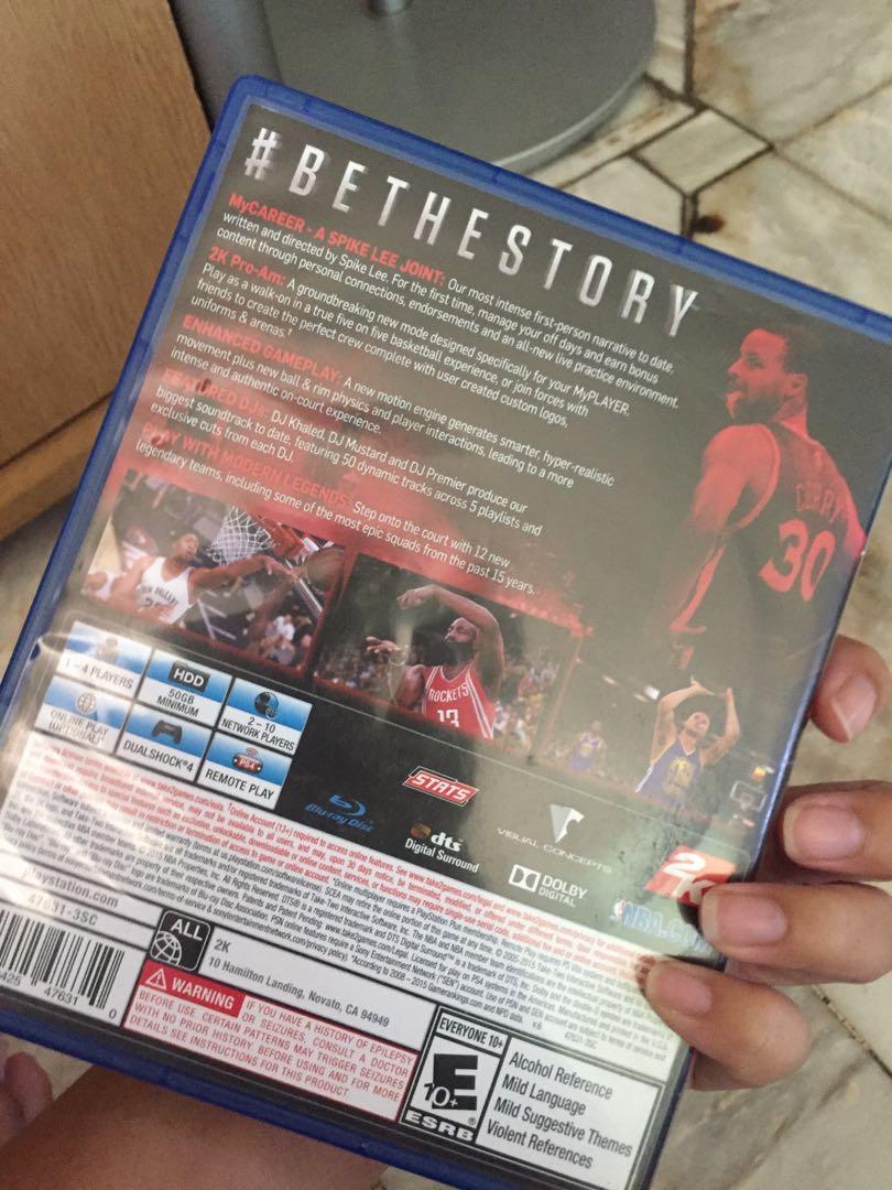 PS4 NBA 2k15-2k16 (Category: PlayStation) located in Caloocan City. Submitted by pinkeu_pink (Listing ID 1023422816, Image 2). Description: 400 for both Tara negotiate tayo Sagot mo shipping Can do meetup around north caloocan Used but not abused.