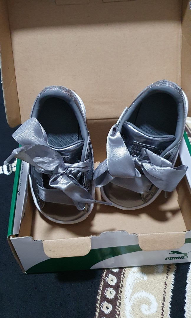 Puma basket heart infant 2025