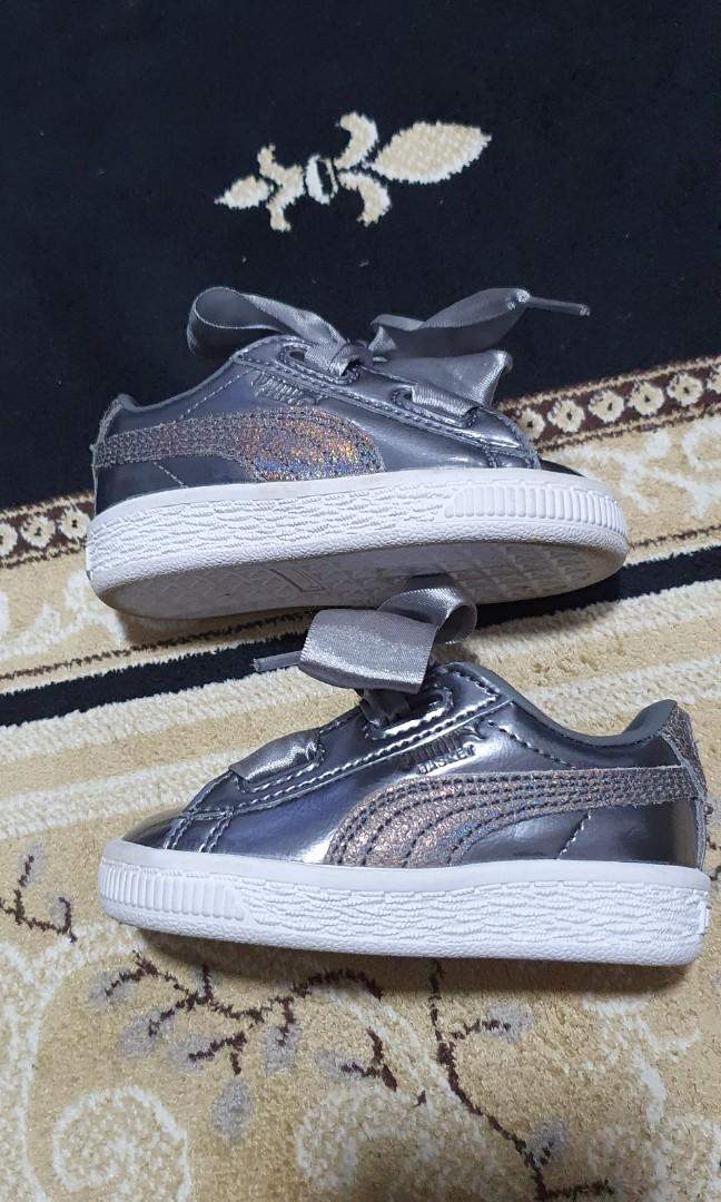 Puma basket heart lux infant Babies Kids Babies Kids Fashion