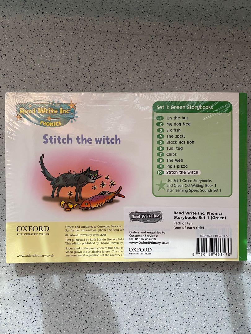 (RWI)Read Write Inc Phonics: Green Set 1 Storybooks Pack of 10(Oxford