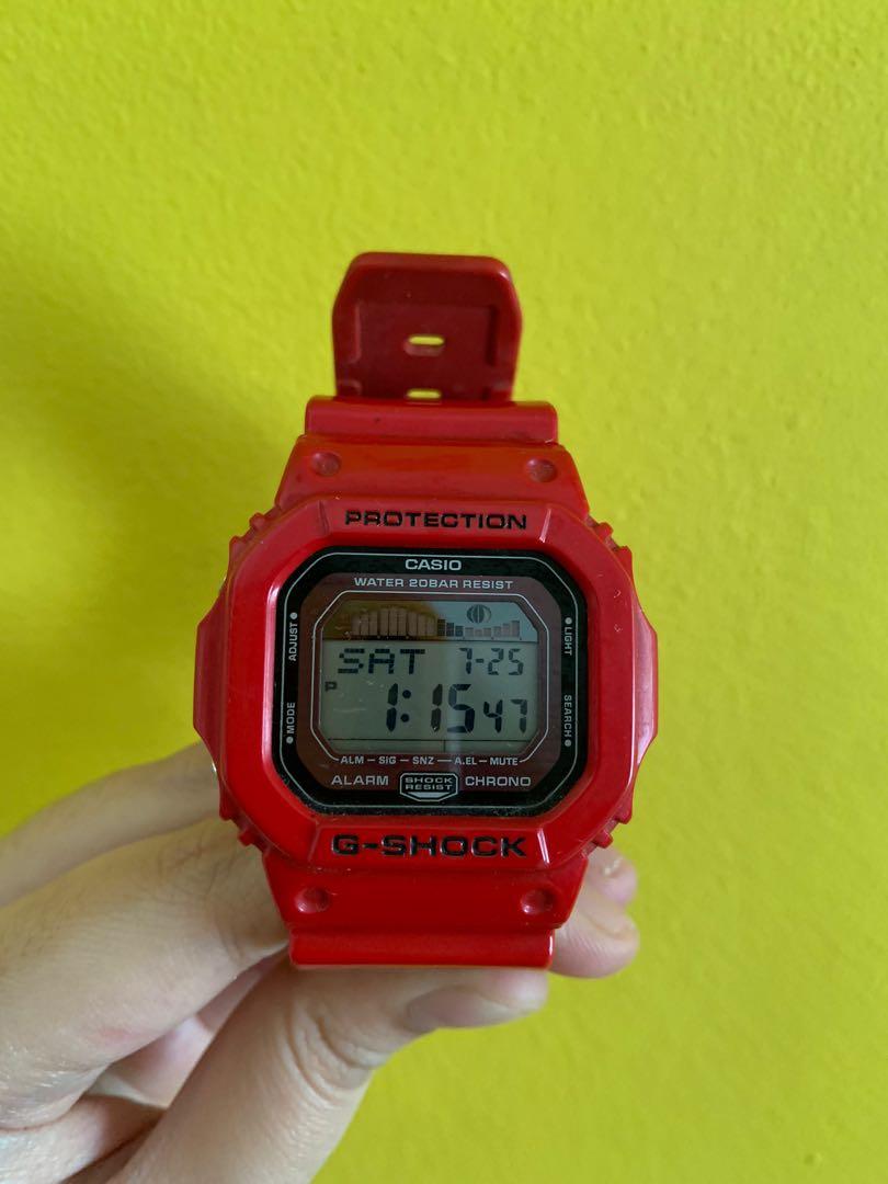 Red Casio G Shock G Lide Watch GLX5600 4