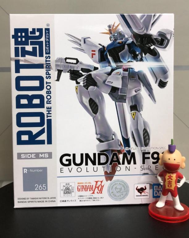 全新robot魂265 機動戰士f91 高達 The Robot Spirits Side Ms Gundam F91 Evolution Spec 玩具 遊戲類 玩具 Carousell
