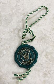 Rolex green hang tag new arrivals