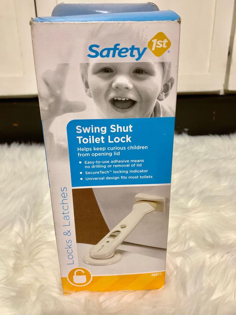 safety first swing shut toilet lock