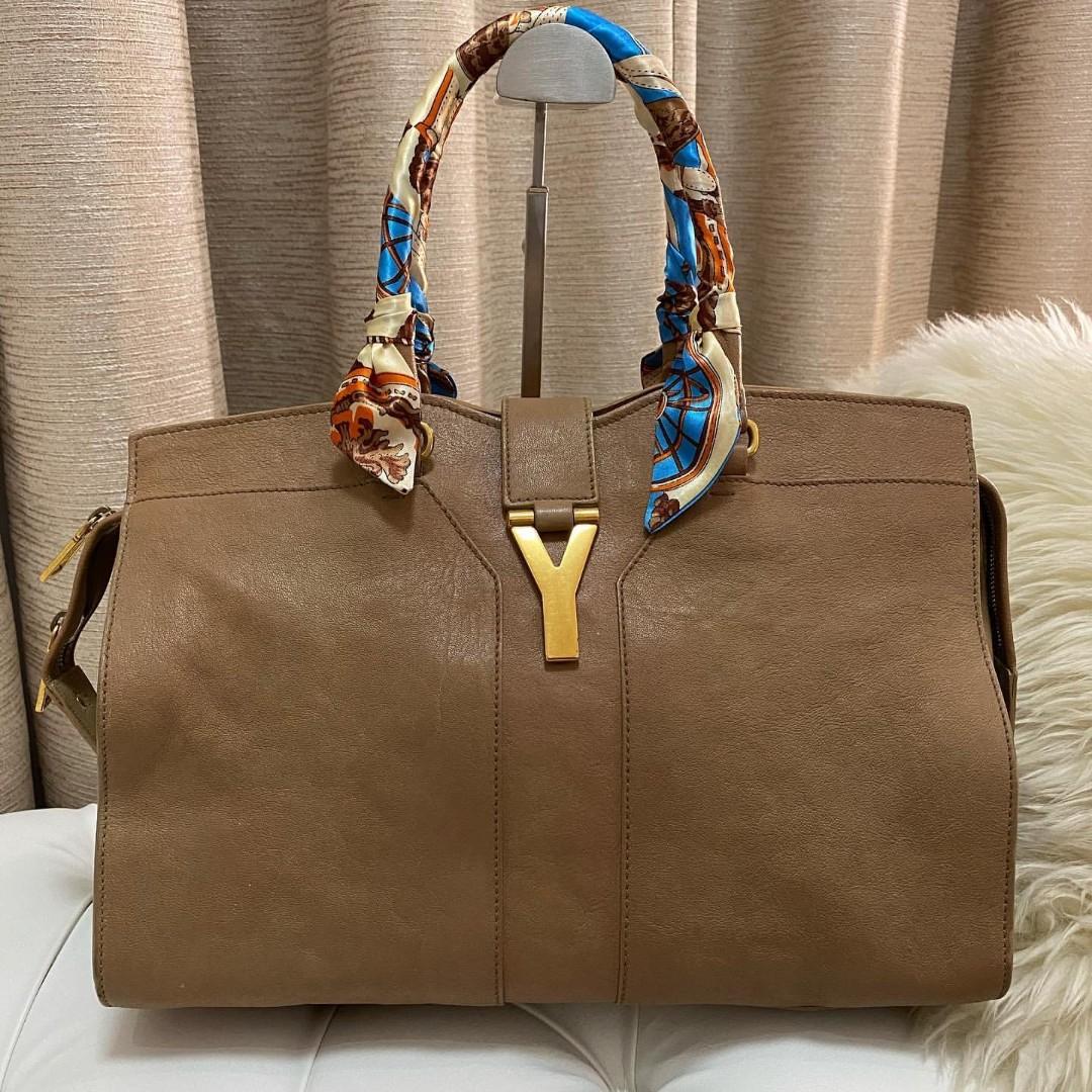 Authentic YSL Cabas Y bag Large, Luxury, Bags & Wallets on Carousell