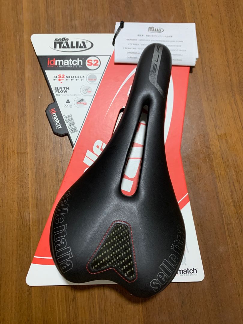 Selle Italia SLR TM FLOW, Sports Equipment, Bicycles \u0026 Parts, Parts \u0026  Accessories on Carousell